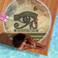 Daughters Of Isis Beach Blanket Eye Of Horus Ancient Egyptian Goddess - Vintage Parchment Art
