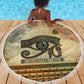 Daughters Of Isis Beach Blanket Eye Of Horus Ancient Egyptian Goddess - Vintage Parchment Art