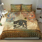 Daughters Of Isis Bedding Set Eye Of Horus Ancient Egyptian Goddess - Vintage Parchment Art