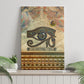 Daughters Of Isis Canvas Wall Art Eye Of Horus Ancient Egyptian Goddess - Vintage Parchment Art