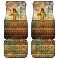 Daughters Of Isis Car Mats Eye Of Horus Ancient Egyptian Goddess - Vintage Parchment Art