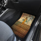 Daughters Of Isis Car Mats Eye Of Horus Ancient Egyptian Goddess - Vintage Parchment Art