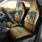 Daughters Of Isis Car Seat Cover Eye Of Horus Ancient Egyptian Goddess - Vintage Parchment Art