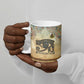 Daughters Of Isis Ceramic Mug Eye Of Horus Ancient Egyptian Goddess - Vintage Parchment Art