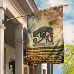 Daughters Of Isis Garden Flag Eye Of Horus Ancient Egyptian Goddess - Vintage Parchment Art