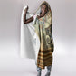 Daughters Of Isis Hooded Blanket Eye Of Horus Ancient Egyptian Goddess - Vintage Parchment Art