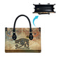 Daughters Of Isis Leather Bag Eye Of Horus Ancient Egyptian Goddess - Vintage Parchment Art