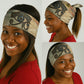 Daughters Of Isis Neck Gaiter Eye Of Horus Ancient Egyptian Goddess - Vintage Parchment Art