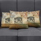 Daughters Of Isis Pillow Cover Eye Of Horus Ancient Egyptian Goddess - Vintage Parchment Art