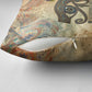 Daughters Of Isis Pillow Cover Eye Of Horus Ancient Egyptian Goddess - Vintage Parchment Art