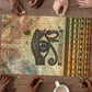 Daughters Of Isis Puzzle Eye Of Horus Ancient Egyptian Goddess - Vintage Parchment Art