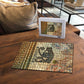 Daughters Of Isis Puzzle Eye Of Horus Ancient Egyptian Goddess - Vintage Parchment Art