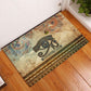 Daughters Of Isis Rubber Doormat Eye Of Horus Ancient Egyptian Goddess - Vintage Parchment Art