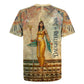 Daughters Of Isis Rugby Jersey Eye Of Horus Ancient Egyptian Goddess - Vintage Parchment Art