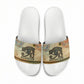 Daughters Of Isis Slide Sandals Eye Of Horus Ancient Egyptian Goddess - Vintage Parchment Art