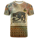 Daughters Of Isis T shirt Eye Of Horus Ancient Egyptian Goddess - Vintage Parchment Art