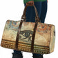 Daughters Of Isis Travel Bag Eye Of Horus Ancient Egyptian Goddess - Vintage Parchment Art