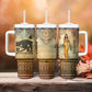 Daughters Of Isis Tumbler With Handle Eye Of Horus Ancient Egyptian Goddess - Vintage Parchment Art