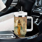 Daughters Of Isis Tumbler With Handle Eye Of Horus Ancient Egyptian Goddess - Vintage Parchment Art