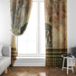 Daughters Of Isis Window Curtain Eye Of Horus Ancient Egyptian Goddess - Vintage Parchment Art