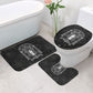 Ordo Templi Orientis Occult Symbolism Bathroom Set Esoteric Alchemy Sacred Geometry Black