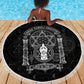 Ordo Templi Orientis Occult Symbolism Beach Blanket Esoteric Alchemy Sacred Geometry Black