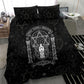 Ordo Templi Orientis Occult Symbolism Bedding Set Esoteric Alchemy Sacred Geometry Black