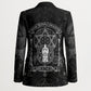 Ordo Templi Orientis Occult Symbolism Blazer Esoteric Alchemy Sacred Geometry Black