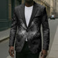Ordo Templi Orientis Occult Symbolism Blazer Esoteric Alchemy Sacred Geometry Black