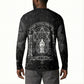 Ordo Templi Orientis Occult Symbolism Button Sweatshirt Esoteric Alchemy Sacred Geometry Black