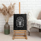Ordo Templi Orientis Occult Symbolism Canvas Wall Art Esoteric Alchemy Sacred Geometry Black