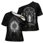 Ordo Templi Orientis Occult Symbolism Cross Shoulder Shirt Esoteric Alchemy Sacred Geometry Black