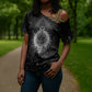 Ordo Templi Orientis Occult Symbolism Cross Shoulder Shirt Esoteric Alchemy Sacred Geometry Black