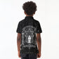 Ordo Templi Orientis Occult Symbolism Kid Polo Shirt Esoteric Alchemy Sacred Geometry Black