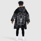 Ordo Templi Orientis Occult Symbolism Kid Wearable Blanket Hoodie Esoteric Alchemy Sacred Geometry Black