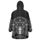 Ordo Templi Orientis Occult Symbolism Kid Wearable Blanket Hoodie Esoteric Alchemy Sacred Geometry Black