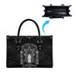 Ordo Templi Orientis Occult Symbolism Leather Bag Esoteric Alchemy Sacred Geometry Black