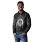 Ordo Templi Orientis Occult Symbolism Long Sleeve Polo Shirt Esoteric Alchemy Sacred Geometry Black