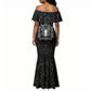 Ordo Templi Orientis Occult Symbolism Mermaid Dress Esoteric Alchemy Sacred Geometry Black