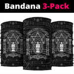 Ordo Templi Orientis Occult Symbolism Neck Gaiter Esoteric Alchemy Sacred Geometry Black