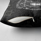 Ordo Templi Orientis Occult Symbolism Pillow Cover Esoteric Alchemy Sacred Geometry Black