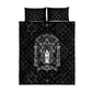 Ordo Templi Orientis Occult Symbolism Quilt Bed Set Esoteric Alchemy Sacred Geometry Black