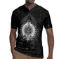 Ordo Templi Orientis Occult Symbolism Rugby Jersey Esoteric Alchemy Sacred Geometry Black