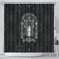 Ordo Templi Orientis Occult Symbolism Shower Curtain Esoteric Alchemy Sacred Geometry Black