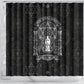 Ordo Templi Orientis Occult Symbolism Shower Curtain Esoteric Alchemy Sacred Geometry Black