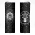 Ordo Templi Orientis Occult Symbolism Skinny Tumbler Esoteric Alchemy Sacred Geometry Black