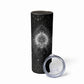 Ordo Templi Orientis Occult Symbolism Skinny Tumbler Esoteric Alchemy Sacred Geometry Black