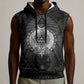 Ordo Templi Orientis Occult Symbolism Sleeveless Hoodie Esoteric Alchemy Sacred Geometry Black