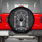 Ordo Templi Orientis Occult Symbolism Spare Tire Cover Esoteric Alchemy Sacred Geometry Black