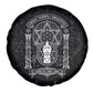 Ordo Templi Orientis Occult Symbolism Spare Tire Cover Esoteric Alchemy Sacred Geometry Black